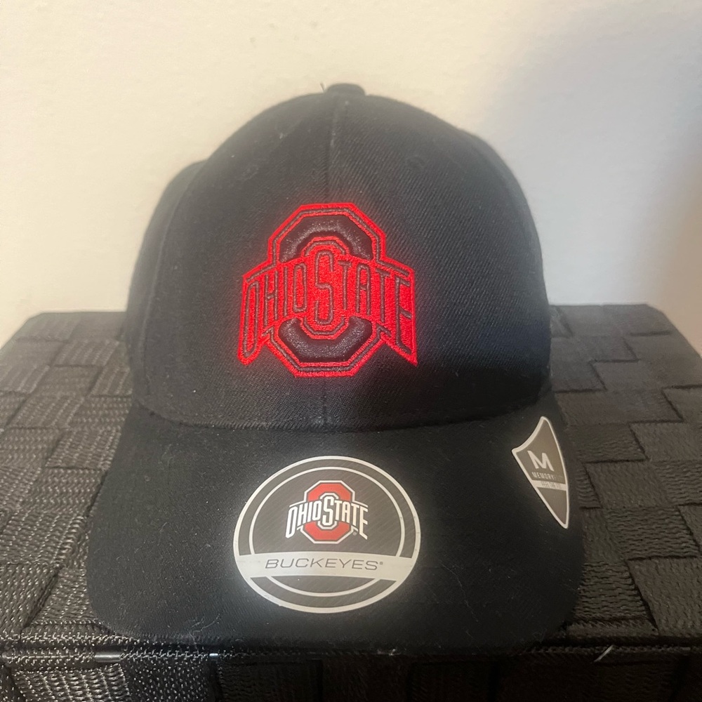 Ohio State Black Cap
